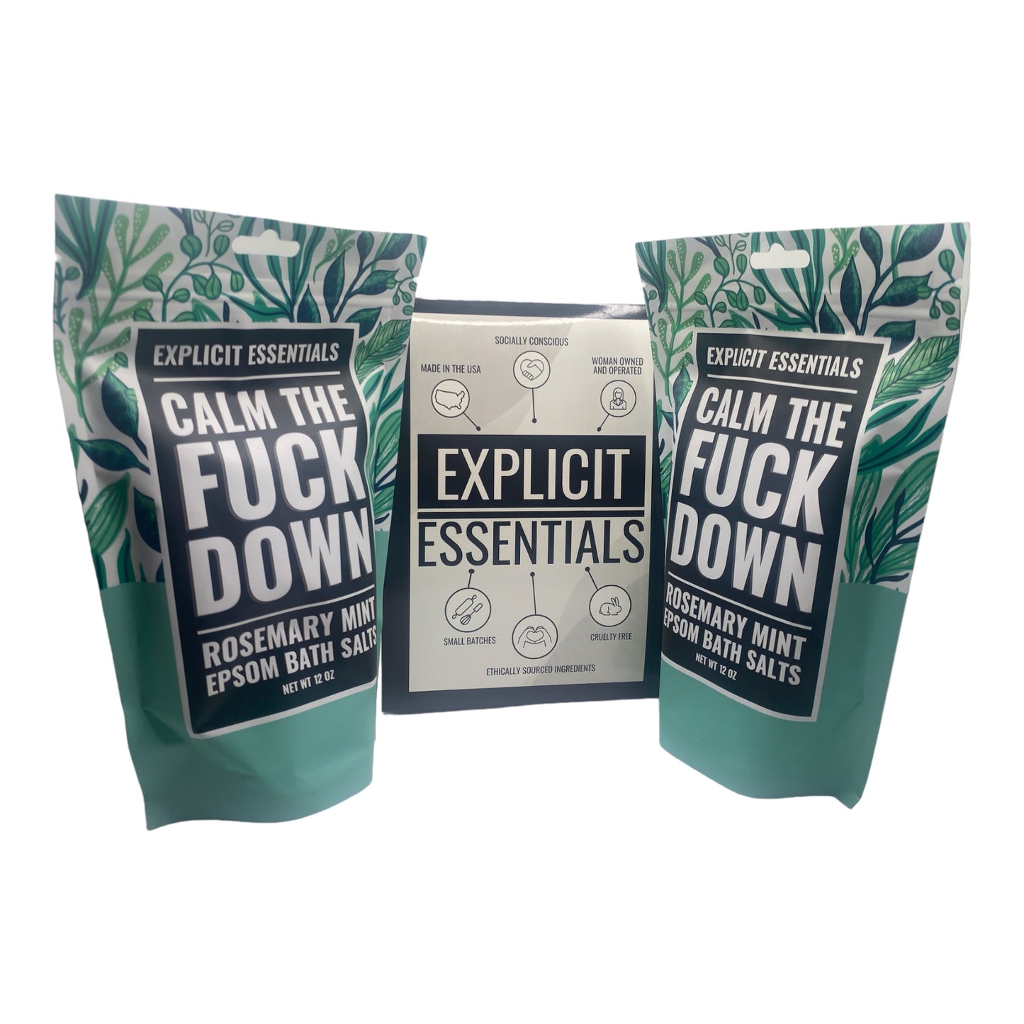 Calm the Fuck Down Bath Salts 12oz Bag