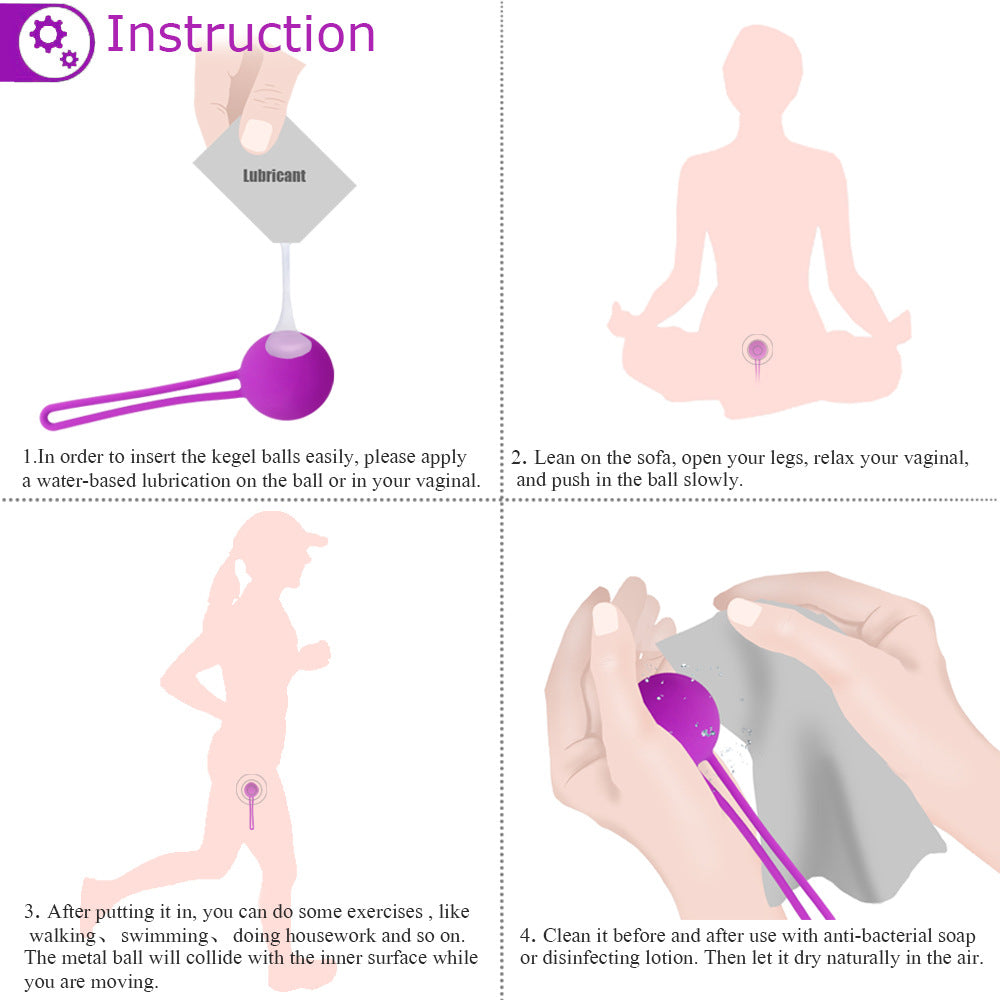 Kegel Ball Set- 3pcs Balls