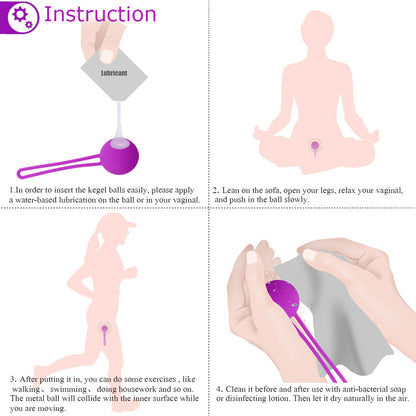 Kegel Ball Set- 3pcs Balls