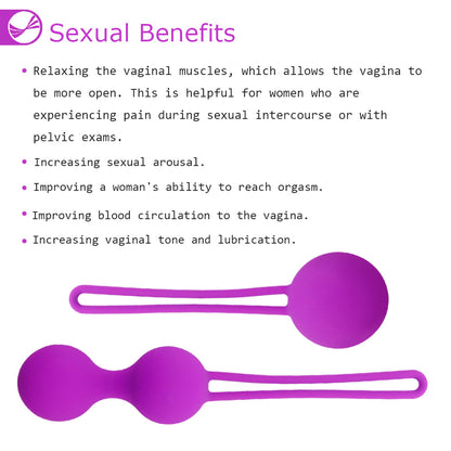 Kegel Ball Set- 3pcs Balls