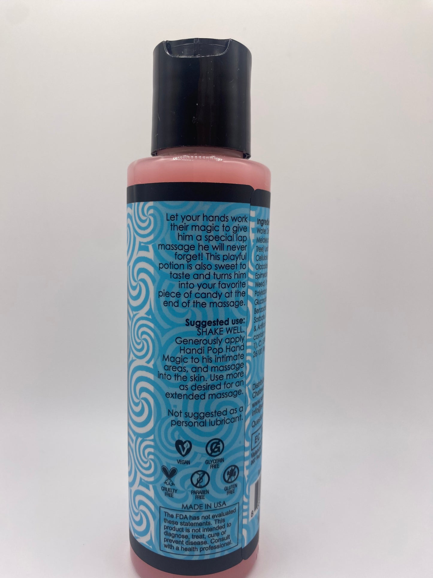 Handipop Cotton Candy Edible Hand Job Massage Gel 4.2 oz