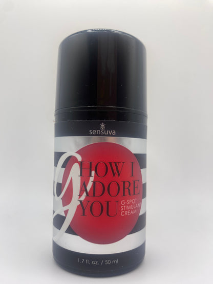 G, How I Adore You G-Spot Stimulant Cream 1.7 Fl.oz.