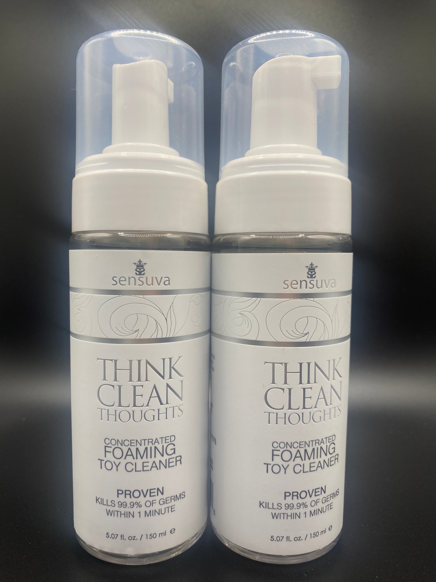 Think Clean Thoughts Foaming Toy Cleaner 5.07 Fl. oz. Bottle