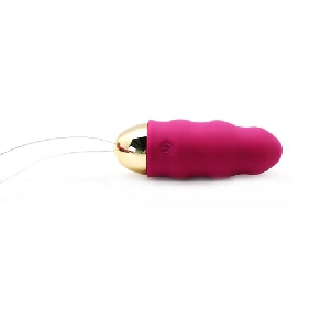 Rose Pink Color 10 Speeds Rechargeable Remote Control Vibrator