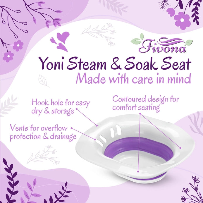 Yoni Steam Sitz Bath Seat For Postpartum and Hemorrhoids